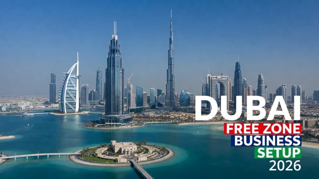 Dubai free zone business setup 2026 vesta solutions